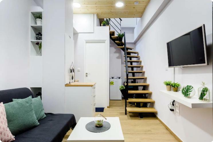 Heart Of Athens Studio 25Sqm Buitenkant foto