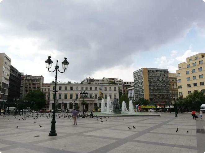 Heart Of Athens Studio 25Sqm Buitenkant foto